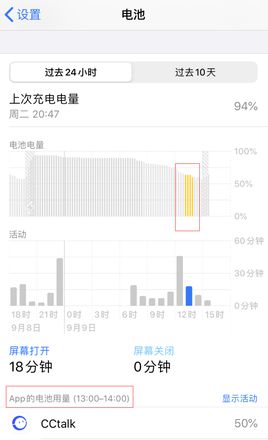 小技巧：在 iPhone 上查看电池用量信息