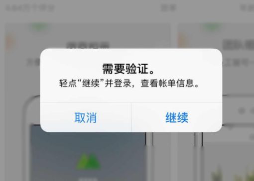 App Store 提示“需要验证”无法下载应用怎么办？