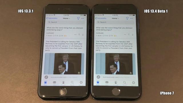 实测 iOS13.4 测试版运行速度：哪些 iPhone 升级后会提速？