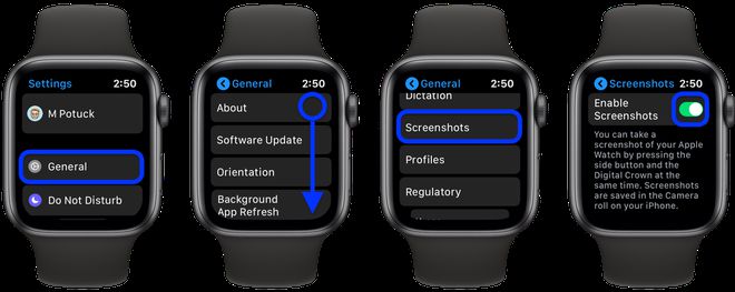 如何在 Apple Watch 上禁用屏幕截图？