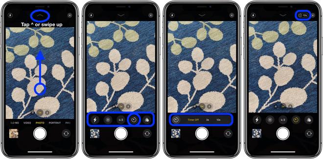 如何使用 iPhone 11 和 11 Pro「相机」应用程序拍摄定时照片？