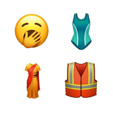 全新 emoji 表情提前看：预计在 iOS 13 正式版发布后推出