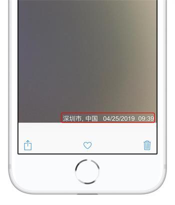 如何在 iPhone 拍摄的照片上加入时间戳、位置戳？