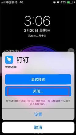 苹果iPhone XS Max手机关闭应用通知方法