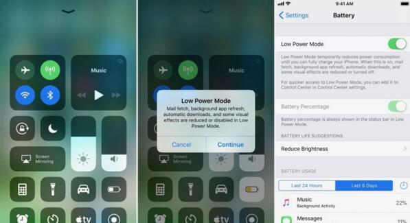 iOS 11电量续航差？这些设置或许有帮助
