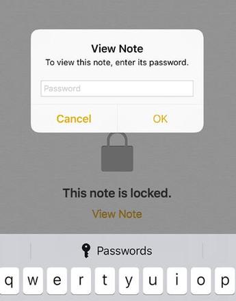如何取消 iPhone 备忘录中的密码？