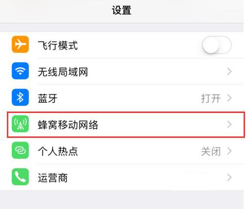 iPhone XS 如何禁止应用联网，无法找到设置选项是什么原因？