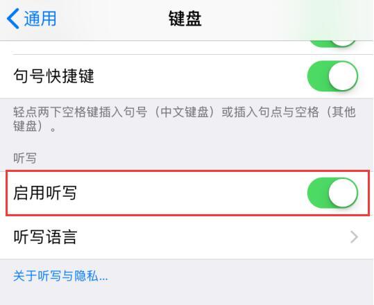 iPhone XS 如何开启和使用听写功能