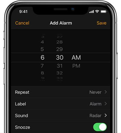 如何设置和管理 iPhone XS Max 上的闹钟？