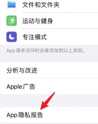 iPhone 13 Pro Max隐私报告在哪里查看  iPhone打开隐私报告方法