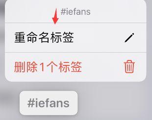 iPhone提醒事项标签怎么重命名 iPhone提醒事项标签重命名方法分享