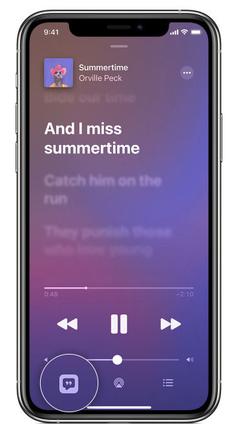 如何查看Apple Music中的实时同步歌词