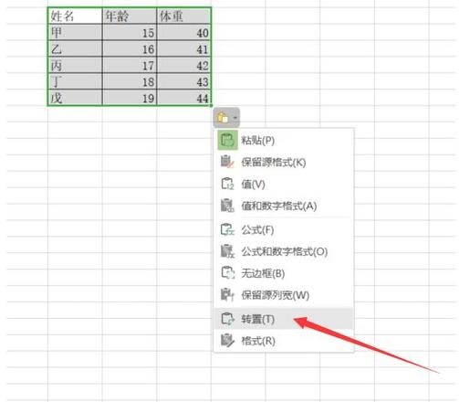 Excel中如何使表格旋转90度