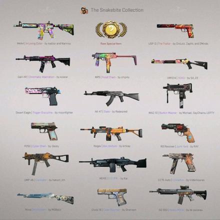 csgo蛇咬武器箱里有什么