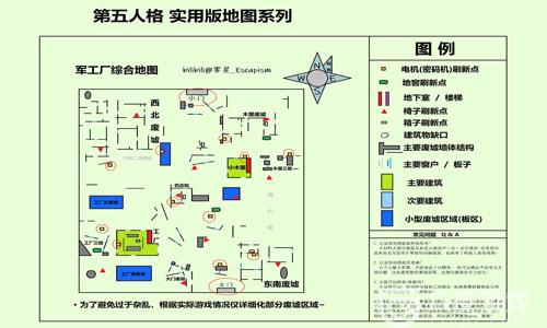 第五人格四种地图布局解析