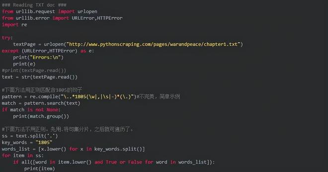 Python爬取各种主要文档类型的方法简介