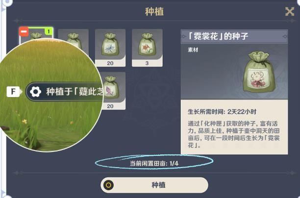 原神尘歌壶种植攻略 尘歌壶种植开启及收获详解[多图]图片4