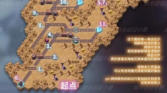 剑与远征旋沙轨道路线通关图2021 最新旋沙轨道怎么过[多图]图片2