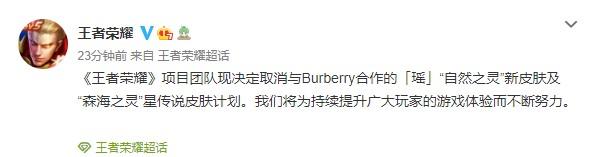 王者荣耀瑶新皮肤巴宝莉下架为什么 瑶自然之灵皮肤取消事件始末[多图]图片2