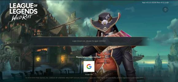 英雄联盟手游Login timed out, please try again 10010解决办法[多图]图片1