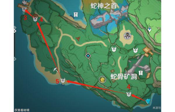 《原神攻略》刀鐔高效收集路線