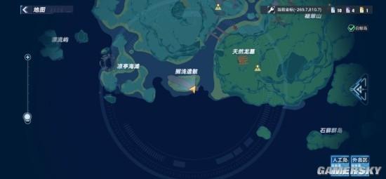 《幻塔》人工島二期風景點位置一覽