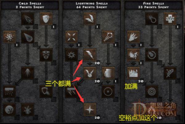 《暗黑破壞神2重製版》特化電火法刷鑰匙Build分享