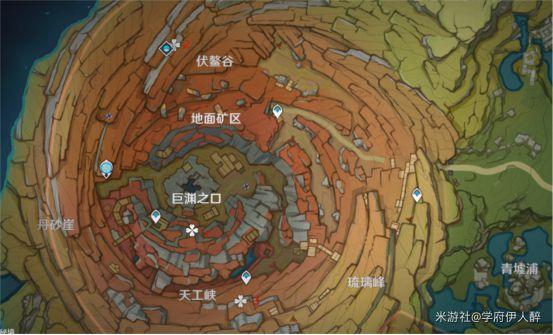 《原神攻略》層巖巨淵地區華麗寶箱收集指南