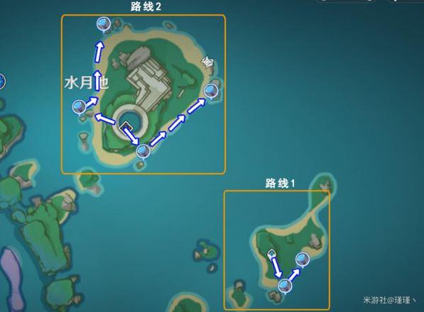 《原神攻略》海靈芝速刷路線指引