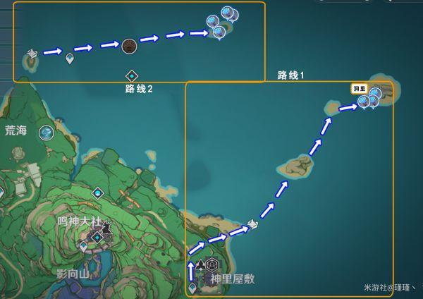 《原神攻略》海靈芝速刷路線指引