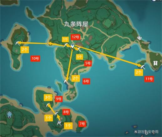 《原神攻略》2.6版紫晶石採集路線分享