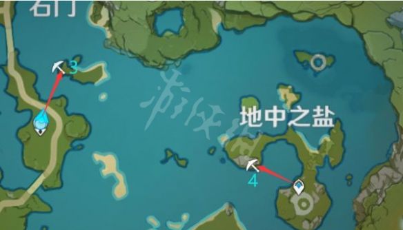 《原神攻略》黑鐵礦如何快速採集？2.6版本黑鐵礦採集路線推薦