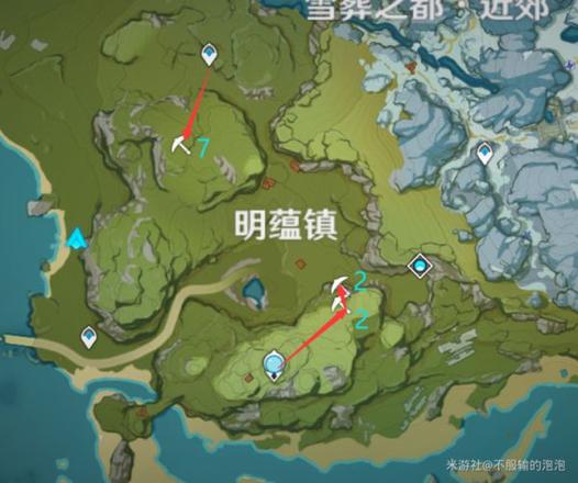 《原神攻略》2.6版黑鐵礦速挖路線整理