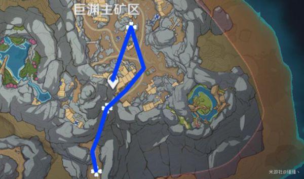 《原神攻略》發光髓採集路線分享