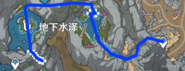 《原神攻略》發光髓採集路線分享