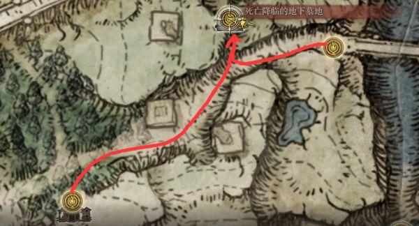 《艾爾登法環》所有洞窟、墓地與坑道位置路線圖