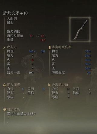 《艾爾登法環》強力武器+10屬性一覽