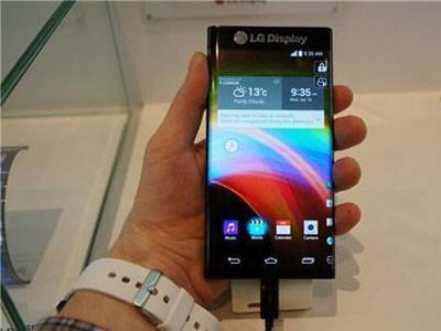 LG推出零边框双曲面屏手机