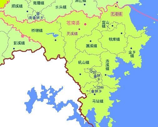 苍南县属于哪个省哪个市（苍南县下辖乡镇一览）