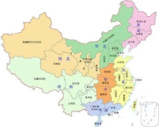 中国的区域划分有几种方法？中国的行政分区一览