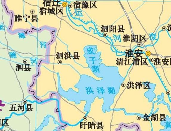 江苏省泗洪县属于哪个市的（泗洪县行政区划及历史沿革）