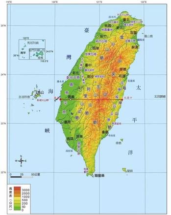 台湾省面积多少平方公里（台湾地区行政区划一览）