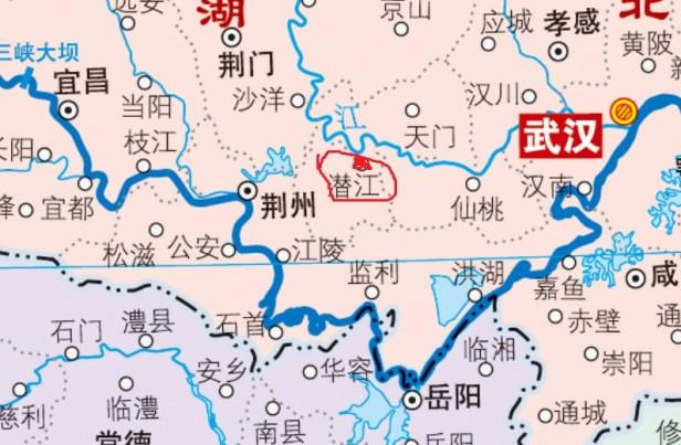 湖北潜江市属于哪个市的（潜江市行政区划及历史沿革）