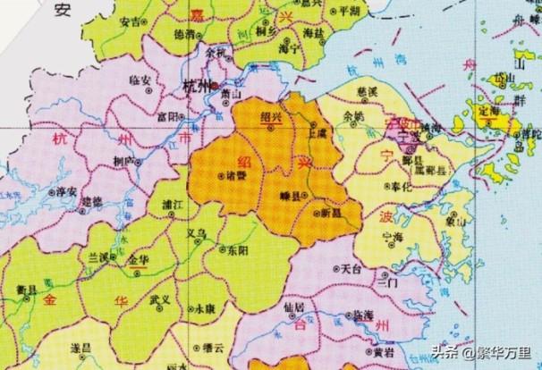 浙江省绍兴市有几个区几个县（带你了解绍兴区划是如何形成的）
