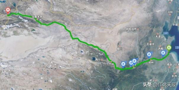 连霍高速公路全程地图（连霍高速的基本信息）