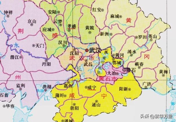 黄冈市属于哪个省（黄冈市10个区县形成原因）