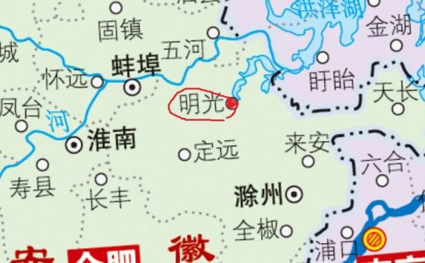 安徽省明光市属于哪个市?明光市行政区划及历史沿革