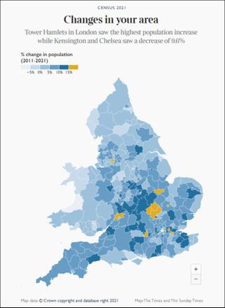 英格兰人口是多少（英格兰过去十年人口增长数据）