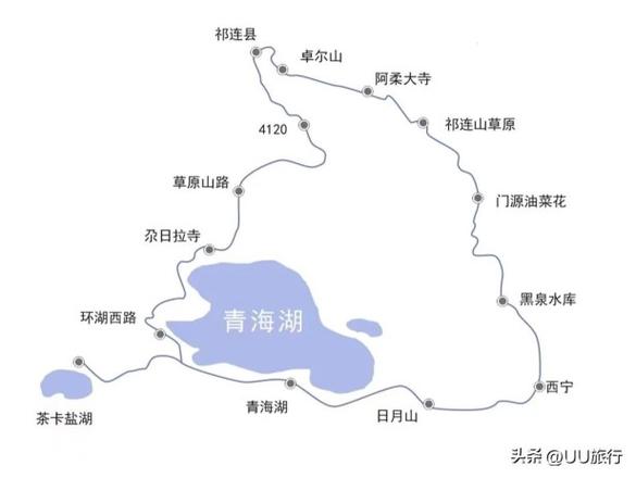 青海自驾游最佳路线图（从地形地貌解析青海全景攻略）