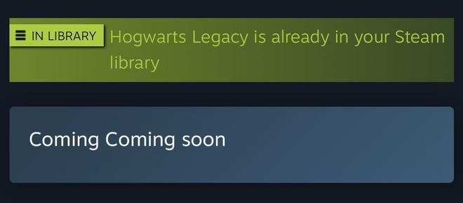 官方澄清《霍格沃茨之遗》Steam显示问题，承诺将按预定日期上市